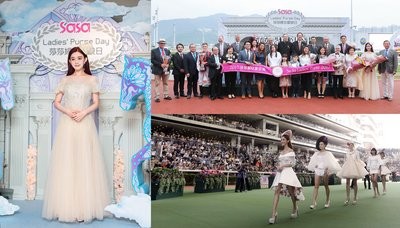 形象大使孟子义出席“莎莎妇女银袋日” 惊艳登场