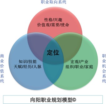 向阳生涯职业规划模型