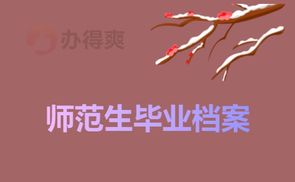 师范生档案查询