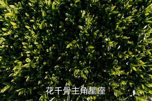 花千骨主角星座