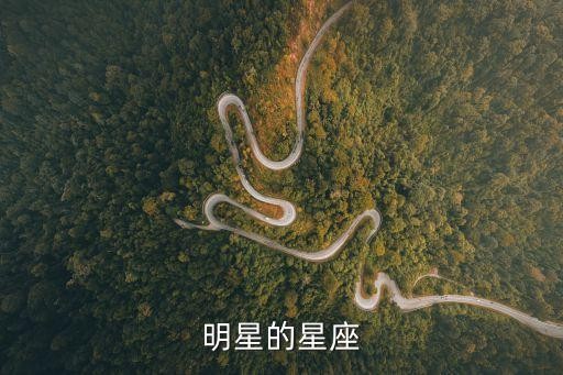 明星的星座