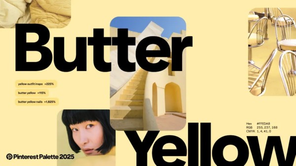 Pinterest发布2025年色彩趋势！这5个流行色赶紧用起来