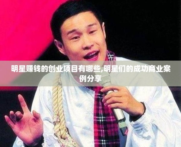 明星赚钱的创业项目有哪些,明星们的成功商业案例<a target=