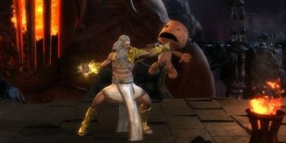 《索尼全明星大乱斗》大反派宙斯与艾叔大乱斗