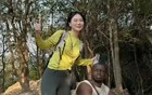 和黑哥爬山挺开心的
