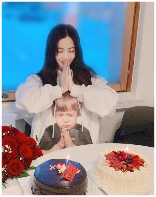 Angelababy生日各路明星送祝福，baby竟然也已经奔三！