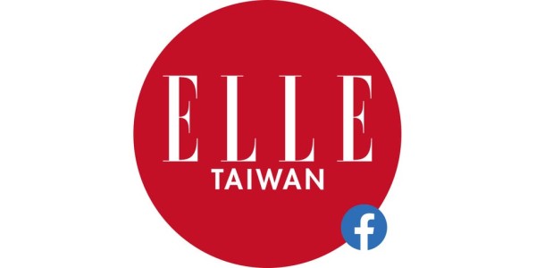 logo of elle taiwan with facebook icon