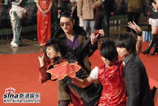 无线音乐颁奖红毯仪式选秀明星网络歌手成亮点