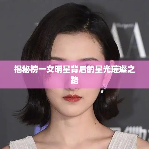 揭秘榜一女明星背后的星光璀璨之路