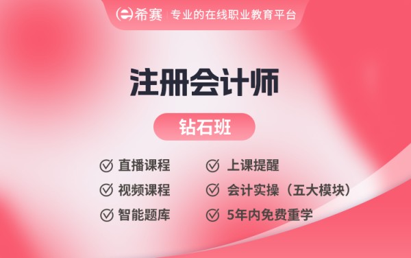2025年注册会计师全科网络班