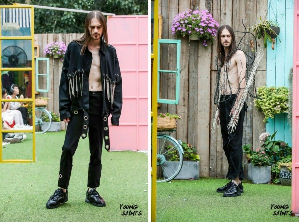 Street fashion, Fashion, Footwear, Grass, Photography, Jacket, Outerwear, Shoe, Plant, Fashion design, 