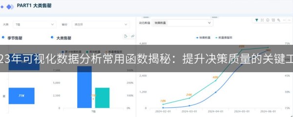 2023年可视化数据分析常用函数揭秘：提升决策质量的关键工具