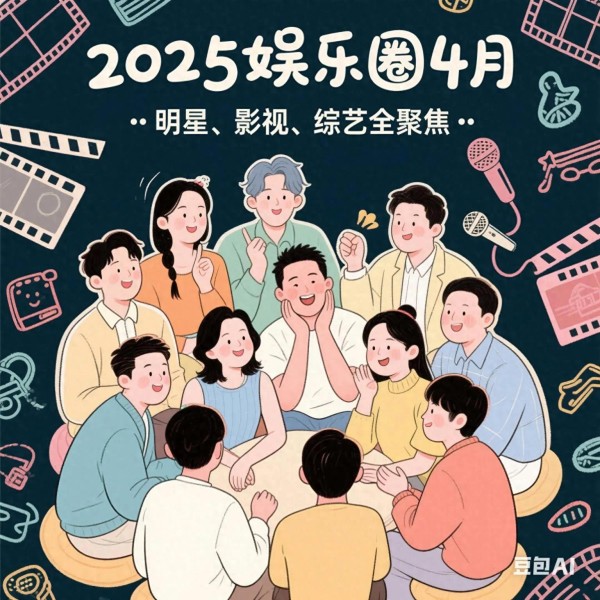 2025娱乐圈4月大事件：明星、影视、综艺全聚焦