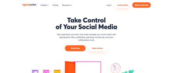 AgoraPulse - 最好的社交媒体监控工具