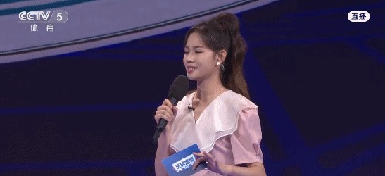 水灵灵！央视新晋00后小花蔡云咏成功预测维尔茨首球