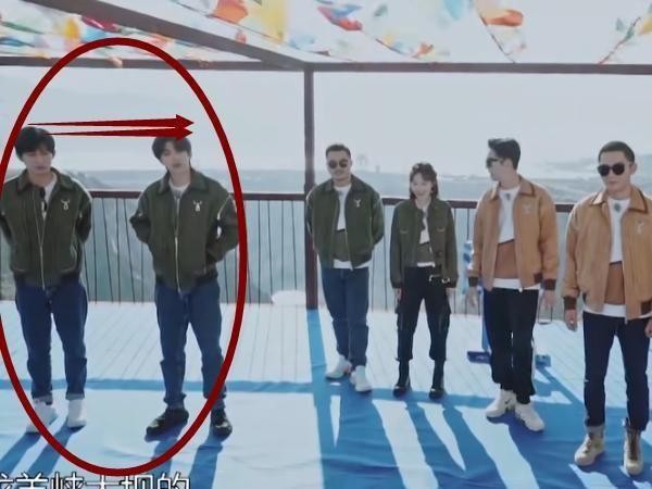 成毅官方身高181cm,蔡徐坤自称183cm,当两人同框：别闹了