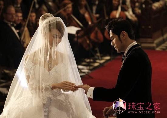 物美价廉的明星结婚对戒 你也买得起
