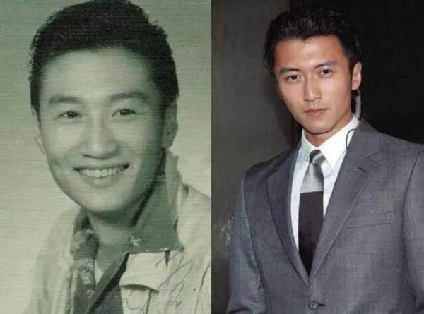 明星爸爸的颜值有多高，难怪baby这么美，黄晓明爸爸比他还帅