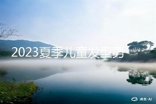 2023夏季儿童发型男
