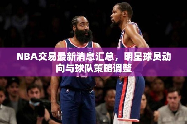 NBA交易最新消息汇总，明星球员动向与球队策略调整
