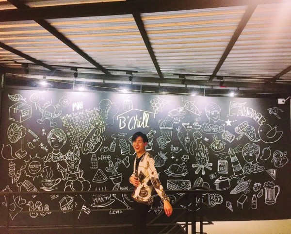 BamBam开有一家B’Chill Cáfe & Restaurant的曼谷餐厅(图片来源:IG@bchill.cafe)