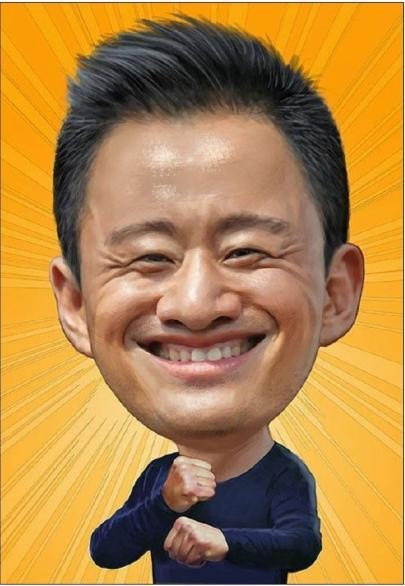 这些明星漫画照，认出了杨幂和赵丽颖，却没有认出最后一位