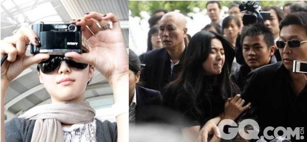 2006年10月29日，范冰冰在机场被记者狂拍，范冰冰也随即拿起自己的相机跟记者对拍，被该记者则认为范冰冰的举动有挑衅嫌疑，结果双方越闹越凶，范冰冰更是飞脚踢向记者。