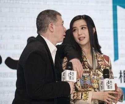 范冰冰和冯小刚那些亲密的瞬间，比现在男友李晨的还要多！