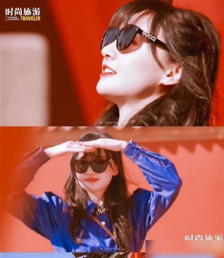 郑爽时尚旅游五月刊封面曝光什么样的 造型明媚可人笑得超甜超治愈