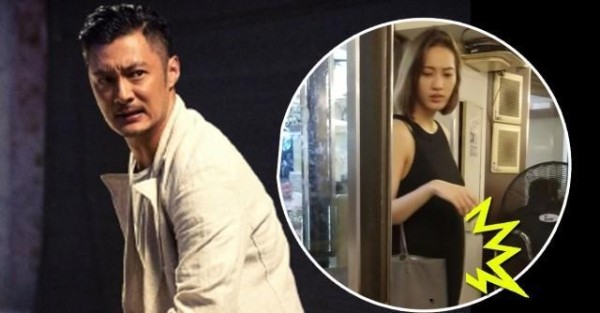 余文乐老婆挺孕肚现身,明星们结婚都是要先孕才结?