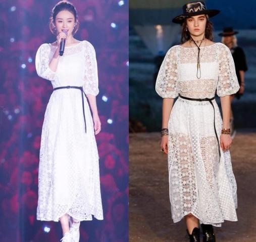女明星的时尚之战：赵丽颖很仙，却被baby碾压，还是杨幂最会穿