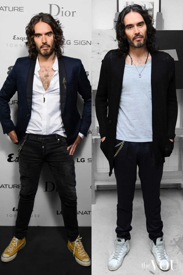 Russell Brand 沙漏型身材造型