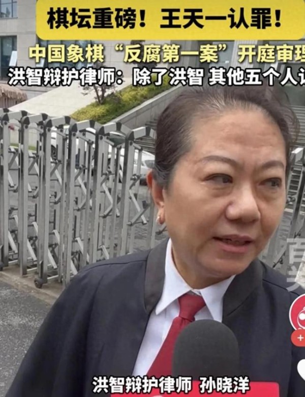 王天一承认受贿行贿