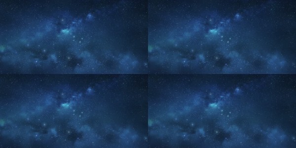 8k璀璨星空北斗七星连线