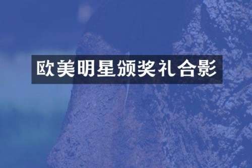 欧美明星颁奖礼合影