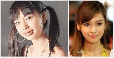 angelababy整容前后照片,杨颖整容事件困扰多年