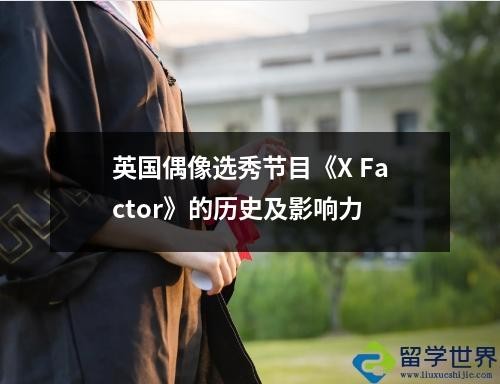 英国偶像选秀节目《X Factor》的历史及影响力