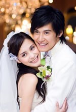 阿娇昔日纯美婚纱照曝光