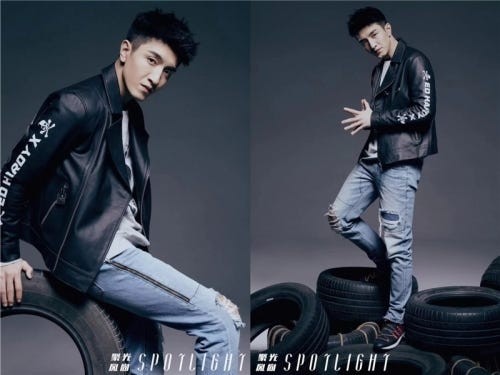 Jeans, Denim, Leather, Jacket, Cool, Textile, Leather jacket, Photography, Sitting, Flash photography, 