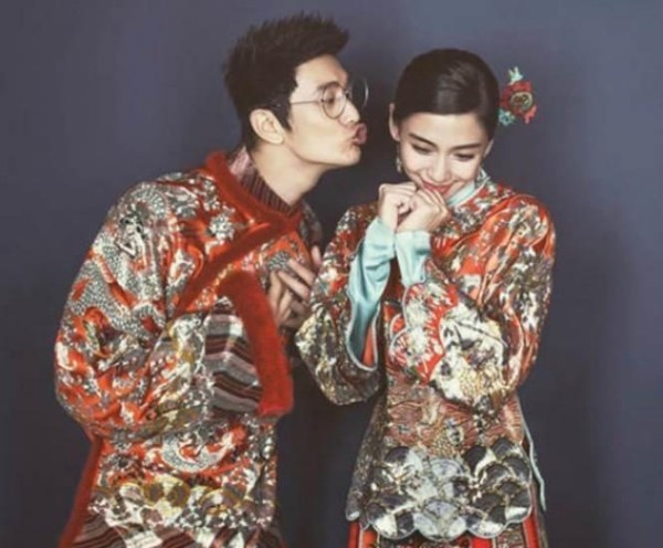 5对明星夫妻婚纱照，第一对婚礼盛大恩爱无比，最后一对却已离婚