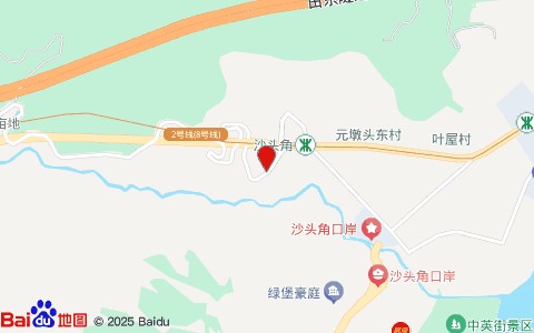 深圳市径口股份合作公司位置示意图