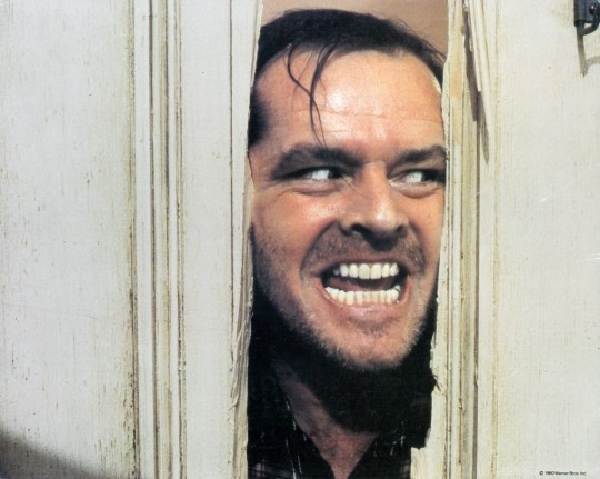 Jack Nicholson in The Shining