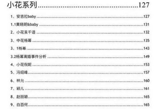 “421页明星八卦”内容解读，真的存在，包罗众多主流明星