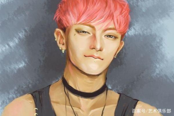 黄子韬有不少艺术家粉丝，画了很多画像，最后一张本人都说画得帅