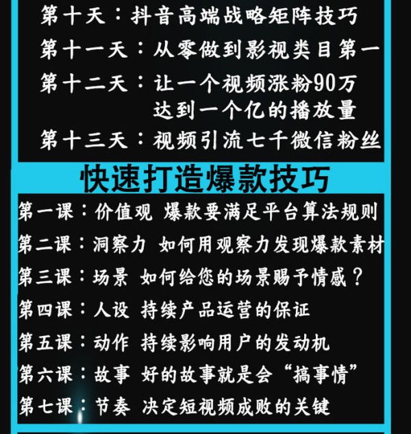  2019抖音视频教程 抖音拍摄提升技巧热门短视频后期制作教程 建站知识