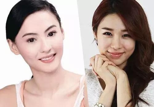 同星座中韩明星对比,谁更美?