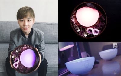 飞利浦Hue Go情人节跨界合作Alex是大叔 打造限定“水月”礼盒