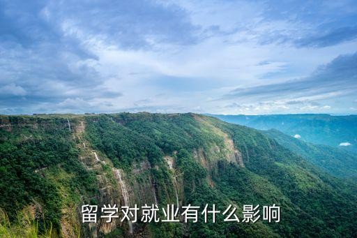  留学对就业有什么影响