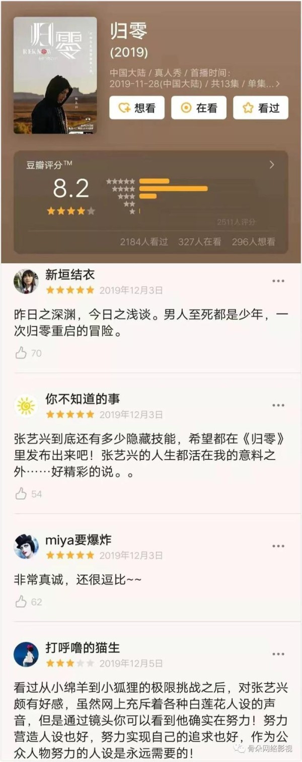 首档明星竖屏微真人秀，抖音出品的《归零》成色几何 | 舆情数据