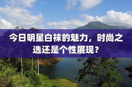 今日明星白袜的魅力，时尚之选还是个性展现？
